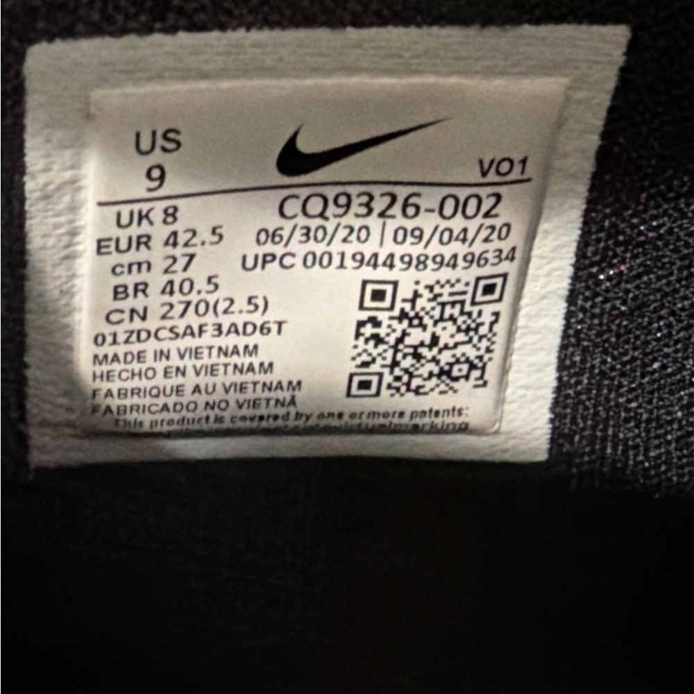 Nike Kyrie 7 “Brooklyn” Black White Basketball Shoes Men’s 9 EUC Streetwear - Picture 9 of 14